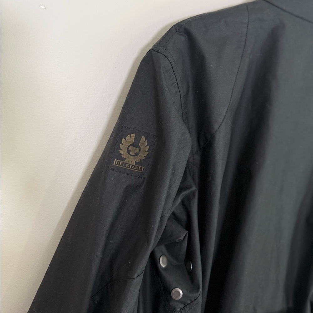 Belstaff  Heirloom Trialmaster Jacket, Black coated jacket size 14 - Picture 9 of 17